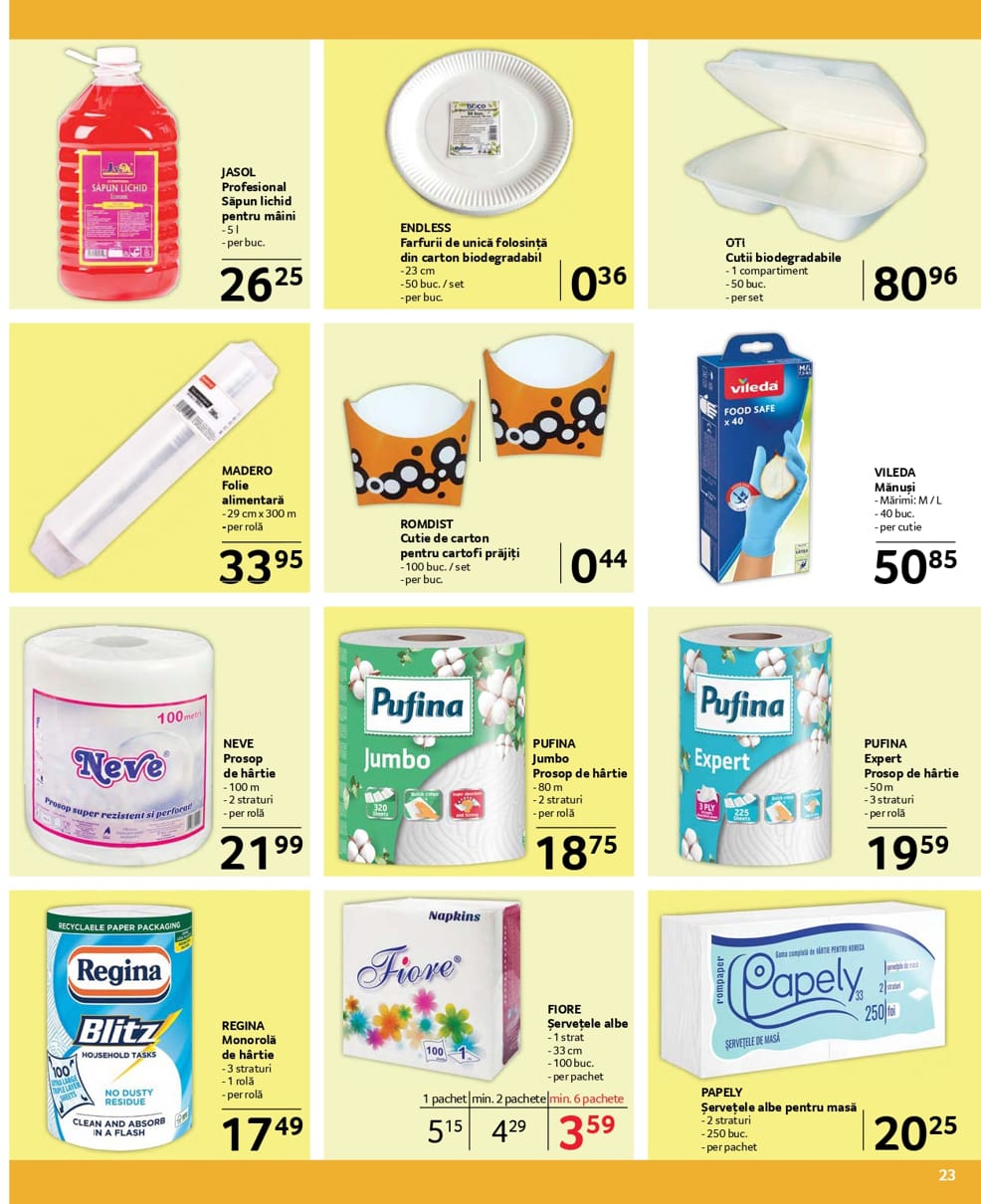 catalog Selgros gastro food